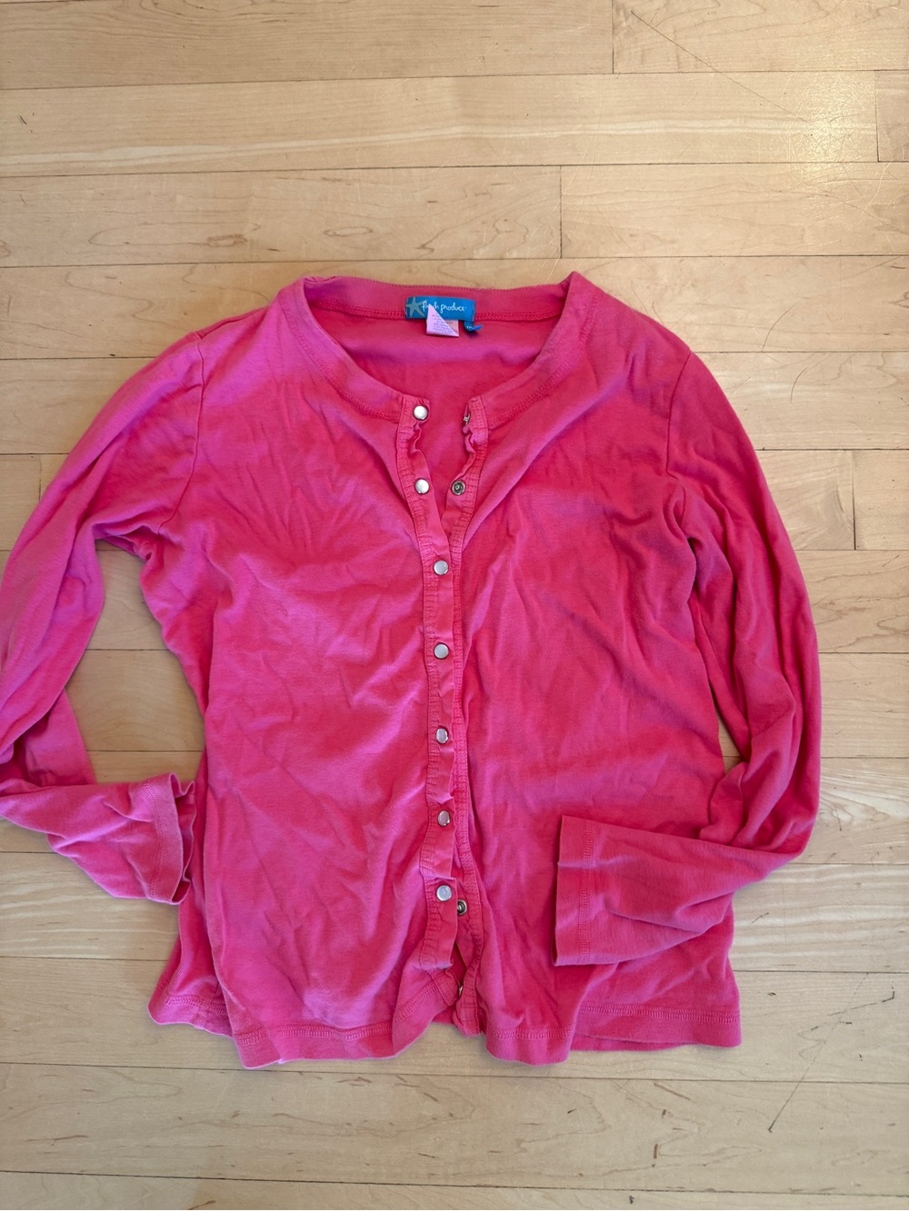 Fresh Produce Soft Cotton Snap Cardigan